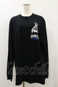 MILKBOY / SAINT L.S. TEE ブラック H-24-12-04-066-MB-TO-KB-ZH