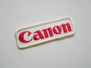 ビンテージ CANON キャノン カメラ ロゴ 会社 ワッペン/自動車 バイク レーシング 整備 スポンサー 企業 53