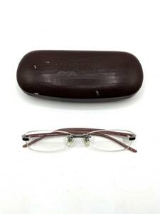 【美品】Max Mara　マックスマーラ　MM-8524J　眼鏡　メガネ　レディース　度有り　レンズ幅4.8　高さ2.6