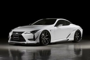 【正規WALD社製】 WALD LEXUS レクサス LC 3点 「F+S+R」 エアロ LC500 LC500h バルド ヴァルド 3P キット バンパー スポイラー 3P