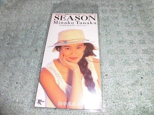 Y109 SCD 田中美奈子 「SEASON」SCDトレイ下部なし 19927年　盤特に目立った傷はありません 