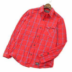 BAL バル 現アナクロノーム 通年 長袖 ワーク★ チェック シャツ Sz.M　メンズ　A3T09767_8#C