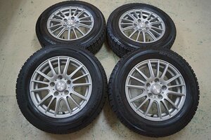 【中古 SET】195/65R15 195/65-15 ヨコハマ アイスガード IG50 17年 15インチ ravrion 3又5S 5H114.3 6J+53 冬用 ノア ヴォクシー