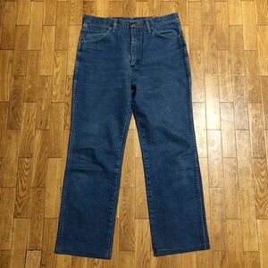 90s USA製 Wrangler デニム 936DEN W33 L32 古着 ヴィンテージ ラングラー カウボーイ