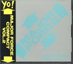 即決・送料無料(2点で)◆V.A.◆メイジャー・フォース・コンパクト・ヴォリューム2 MAJOR FORCE COMPSCT VOL.2【m7608】