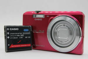 【返品保証】 カシオ Casio Exilim EX-ZS25 ピンク 6x バッテリー付き コンパクトデジタルカメラ v631