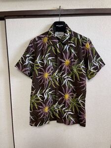 【良品】【レターパックプラス対応】 WACKO MARIA ワコマリア ALOHA SHIRTS アロハシャツ フラワー柄 即決早い者勝ち