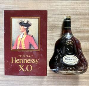 未開栓 Hennessy ヘネシー COGNAC X.O ブランデー