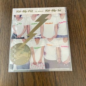 未開封品　デッドストック　倉庫保管品　CD Kis-My-Ft2 キスマイ　1st キスマイショップ限定盤　AVC138496