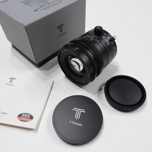 TTArtisan Tilt 50mm F1.4 レンズ Eマウント ジャンク #29963 カメラレンズ 趣味 コレクション