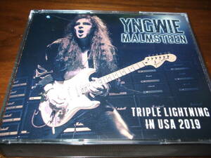 Yngwie Malmsteen《 Triple Lightning In The USA 》★ライブ4枚組