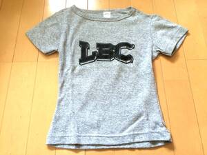 希少★新品 LBC VIPレコード レディースTシャツ 半袖 可愛い ロングビーチ ウェッサイ ローライダー 西海岸 グレー Sサイズ 現品のみ