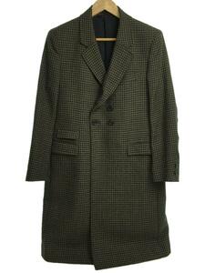 MILOK◆SHETLAND WOOL DOUBLE CHESTERCOAT/20AWC002/チェスターコート/S/ウール