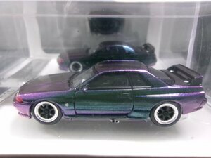 未開封 MJモデル 1/64 日産 スカイライン R32 GT-R カメレオンカラー (1534-445)