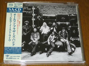 ALLMAN BROTHERS BAND オールマン・ブラザーズ・バンド / フィルモア・イースト・ライヴ 2016年発売 SHM-SACD（SACD専用盤）国内帯有