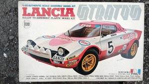 ★超希少レア物★★当時物★LANCIA READY TO ASSEMBLY PLASTIC MODEL KITOTRATOG プラモデル #48