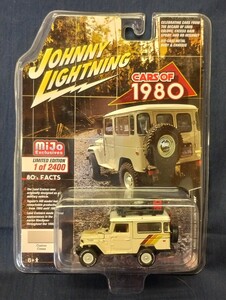 ジョニーライトニング 1/64 80年型 トヨタ ランドクルーザー JOHNNY LIGHTNING Toyota Land Cruiser Mijo Exclusives 