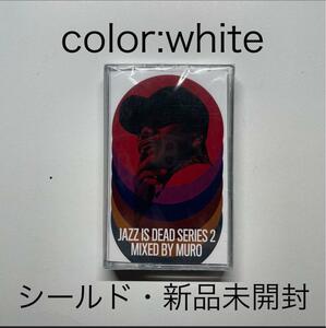 新品未開封 TAPE / JAZZ IS DEAD / MIXED BY MURO / White color / 世界限定500本 / 日本未発売