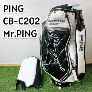 PING ピン KARSETN カーステン ゴルフ キャディバック Mr.PING ロゴ CB-C202