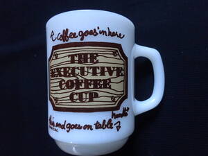 ファイヤーキング マグカップ THE EXECUTIVE COFFEE CUP ANCHOR HORCKING FIRE-KING