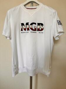 SIZE:XL　MONCLER GAMME BLEU ガムブルー Ｔシャツ WHITE　18SS