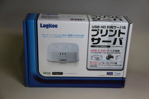 Logitec ロジテック USB HD共有サーバ＆プリントサーバ LAN-HDPS/U2★987