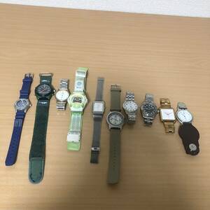 481-0053 CITIZEN シチズン　MICHAEL KORS CASIO カシオ Baby-G メンズ　レディース　クオーツ　ソーラー　腕時計　10点　まとめ