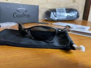 ★デッドストック★新品JULIET★CUSTOM【CARBON・ICE Iridium Polarized】+【専用ケースX-METAL VAULT】