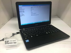 ジャンク/ Acer TravelMate B117-M Intel Celeron N3060 メモリ4.1GB ストレージ無し 【K01785】