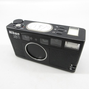 1円〜 Nikon ニコン 28Ti ブラック コンパクトフィルムカメラ 通電確認済み 28-3286557【O商品】