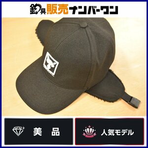 【美品★】ジャッカル フラップボアキャップ FLAP BOA CAP フリーサイズ JACKALL 帽子 アウトドア 釣り CKN