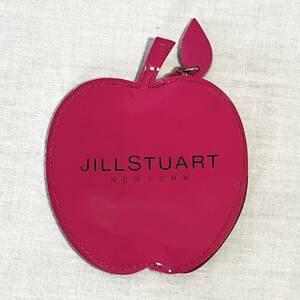 24-9【コインケース】 JILLSTUART ジルスチュアート りんご型ポーチ 小物入れ 小銭入れ 中古品