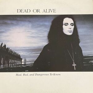 LP■ROCK/Dead Or Alive/Mad, Bad And Dangerous To Know/ブランド・ニュー・ラヴァー/28 3P 769/デッド オア アライブ