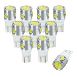 R.A.C LED W5W T10 12V5W ウェッジ 発光色 ホワイト 10個入り