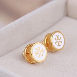 新品　TB005-01 Tory Burch トリーバーチ　定番　ピアス　ホワイト