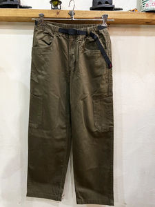 3091★GRAMICCI/グラミチ ROCK SLIDE PANT ロックスライドパンツ G4SM-P087 バギーシルエット クライミングパンツ ブラウン系 アジアS★