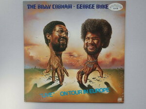 ★【見本盤　国内盤 LP】ビリー・コブハム、ジョージ・デューク・バンド /ライブ★THE BILLY COBHAM - GEORGE DUKE BAND