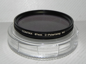 Contax 67mm c-polarlizing MC フィルター