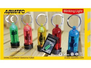 AQUATEC（アクアテック）ミニタンクキーライト LEDフラッシュ 連続点滅時間：30時間 [LED-2575]