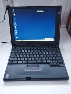 送料無料☆IBM ThinkPad 560X win98se実働品