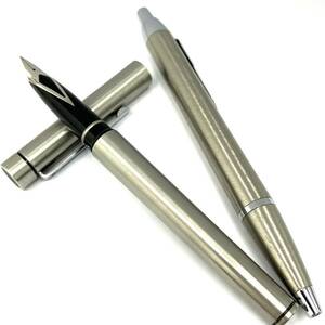 【K】SHEAFFER　シェーファー　万年筆　PARKER　パーカー　ボールペン　2本セット　※万年筆インク無し　ブランド　中古　筆記具【4041】T