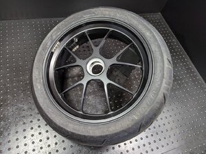 ■MVアグスタ F4 1000R 312 純正 アルミ 鍛造 リアホイール 17×6.00 2008年式 検索 ブルターレ 750S 910 1078RR AGUSTA [R060912]