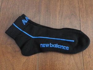 ニューバランス new balance NB ショートソックス MENS 25-27cm ブラック【新品未使用】