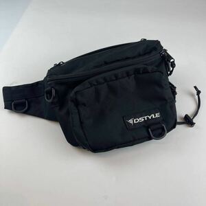 DSTYLE Tackle Bag　 ショルダー バッグ 鞄 タックル　バッグ　ディースタイル　ウエストバッグ　黒 ブラック 