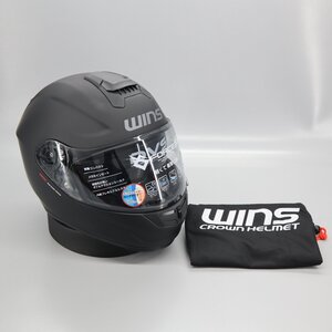 【未使用/訳アリ品】WINS ウィンズ G-FORCE/フォース SS マットブラック フルフェイス ヘルメット XLサイズ 60358　241127WH0015