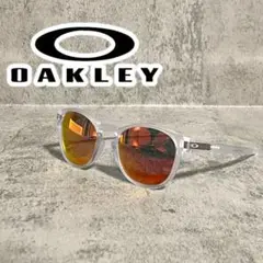 OAKLEY LATCH PRIZM サングラス 偏光レンズ クリアフレーム