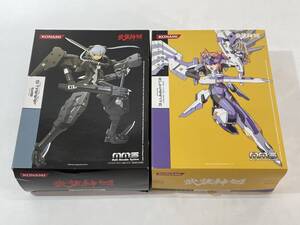 ★【同梱不可】中身未開封品 コナミ 武装神姫 悪魔型MMS ストラーフ bis/セイレーン型MMS エウクランテ 2点まとめ