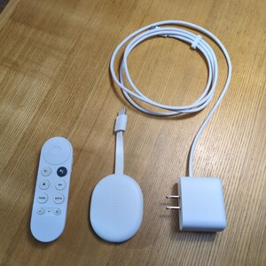 Chromecast with Google TV 4K イーサネットアダプタ付き