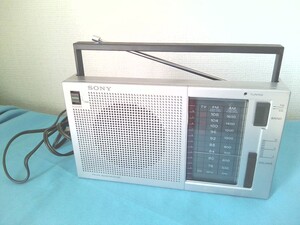 昭和レトロ★SONY ソニー 　ICF‐710　FM/AMラジオ ★動作品