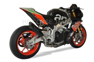 APRILIA TUONO V4-R / RSV-4 2017～2018 スリップオンマフラー HP CORSE エイチピーコルセ